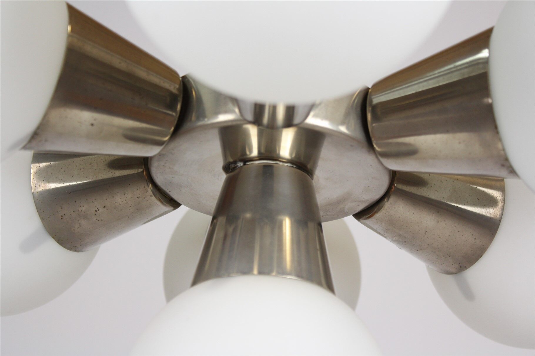Sputnik Chandelier from Kamenický Šenov, 1970s