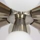 Sputnik Chandelier from Kamenický Šenov, 1970s