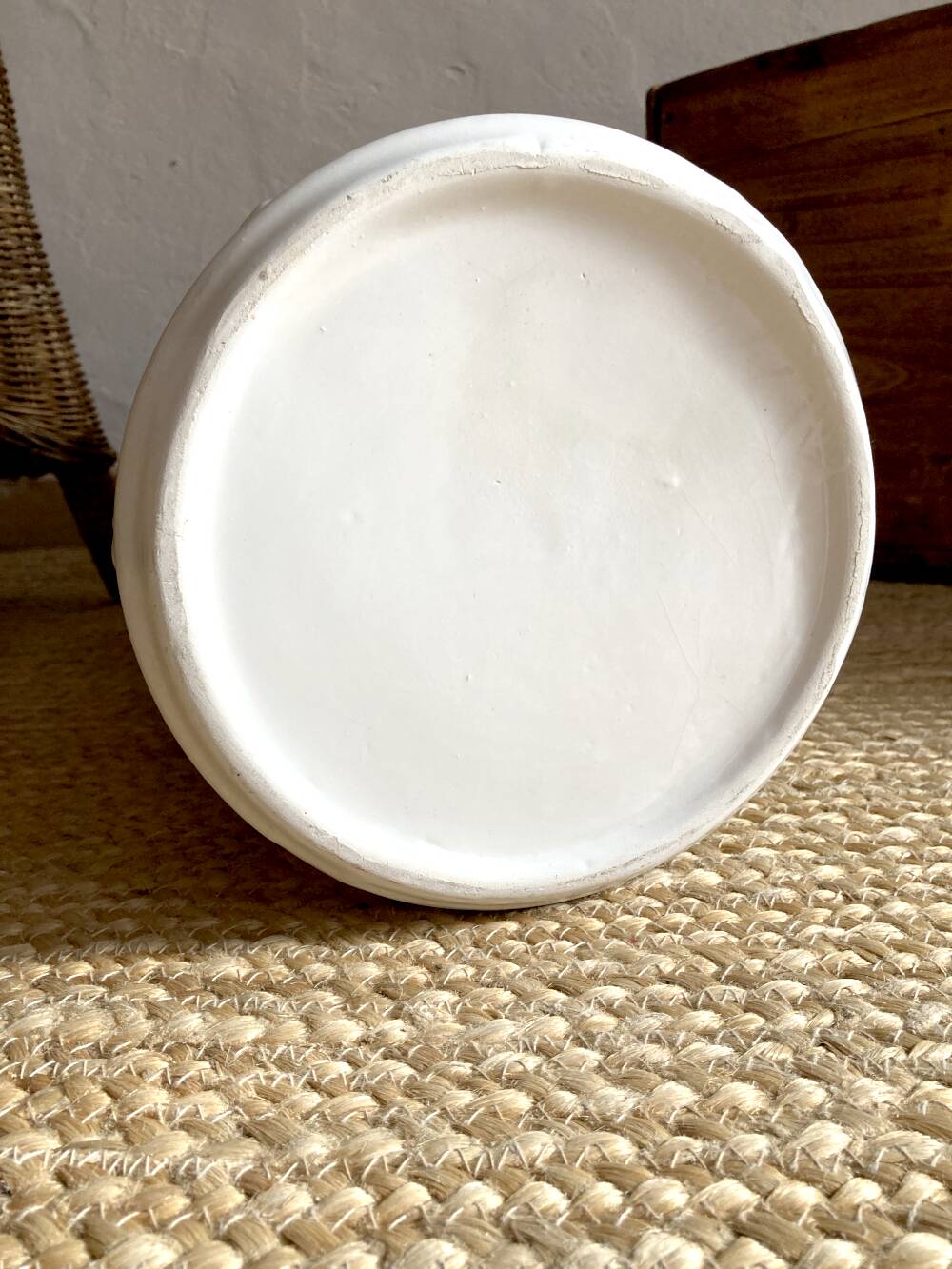 Art Deco style earthenware umbrella stand