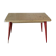 Industrial tolix table by Xavier Pauchard