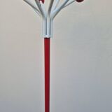 Vintage 1970s parrot coat rack with balls