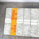 Ceramic Coffee Table Jean Jaffreux 1950s - Metal & Vintage Orange