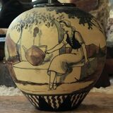 Stoneware vase from Ciboure