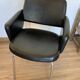 Vintage black armchair