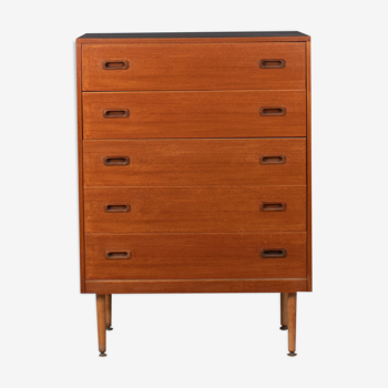 Retro Teak 1960s Mid Century Chest Of Drawers