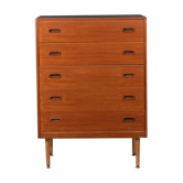 Retro Teak 1960s Mid Century Chest Of Drawers