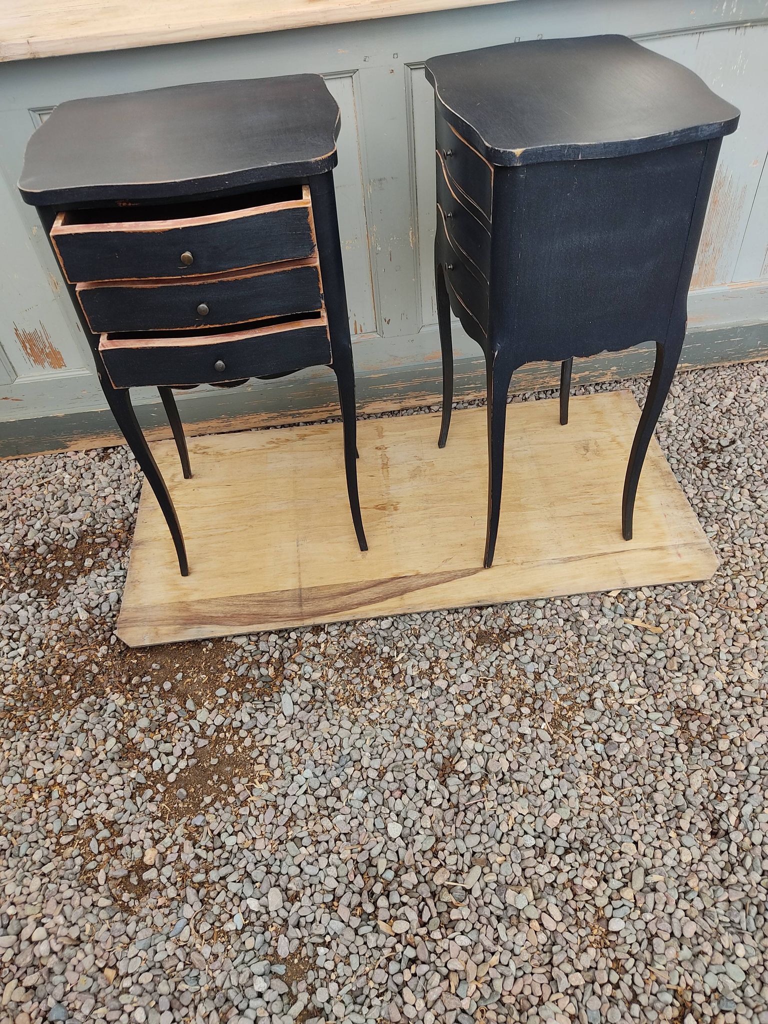 Louis XV style bedside table