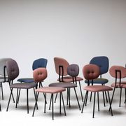 11 chaises Maarten Baas "101" - Custom Camira Main Line