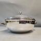 Soup tureen or vegetable dish in silver-plated metal – French silversmithing