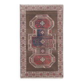 Tapis Oushak turc vintage 91x160 cm