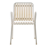 Austrian stackable garden armchair by Karasek