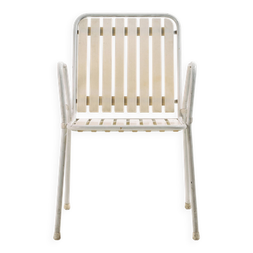 Austrian stackable garden armchair by Karasek