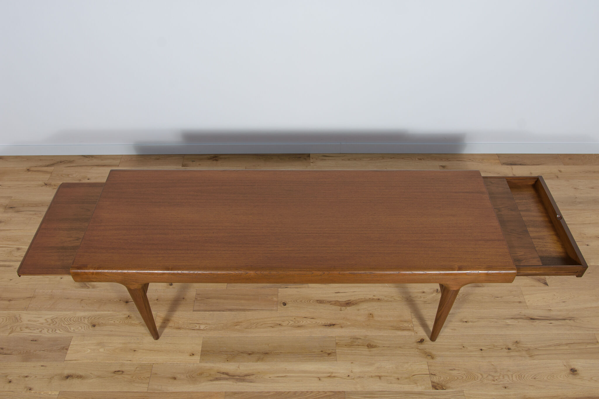 Mid Century Teak Coffee Table by Johannes Andersen for CFC Silkeborg, Denmark, 1960s