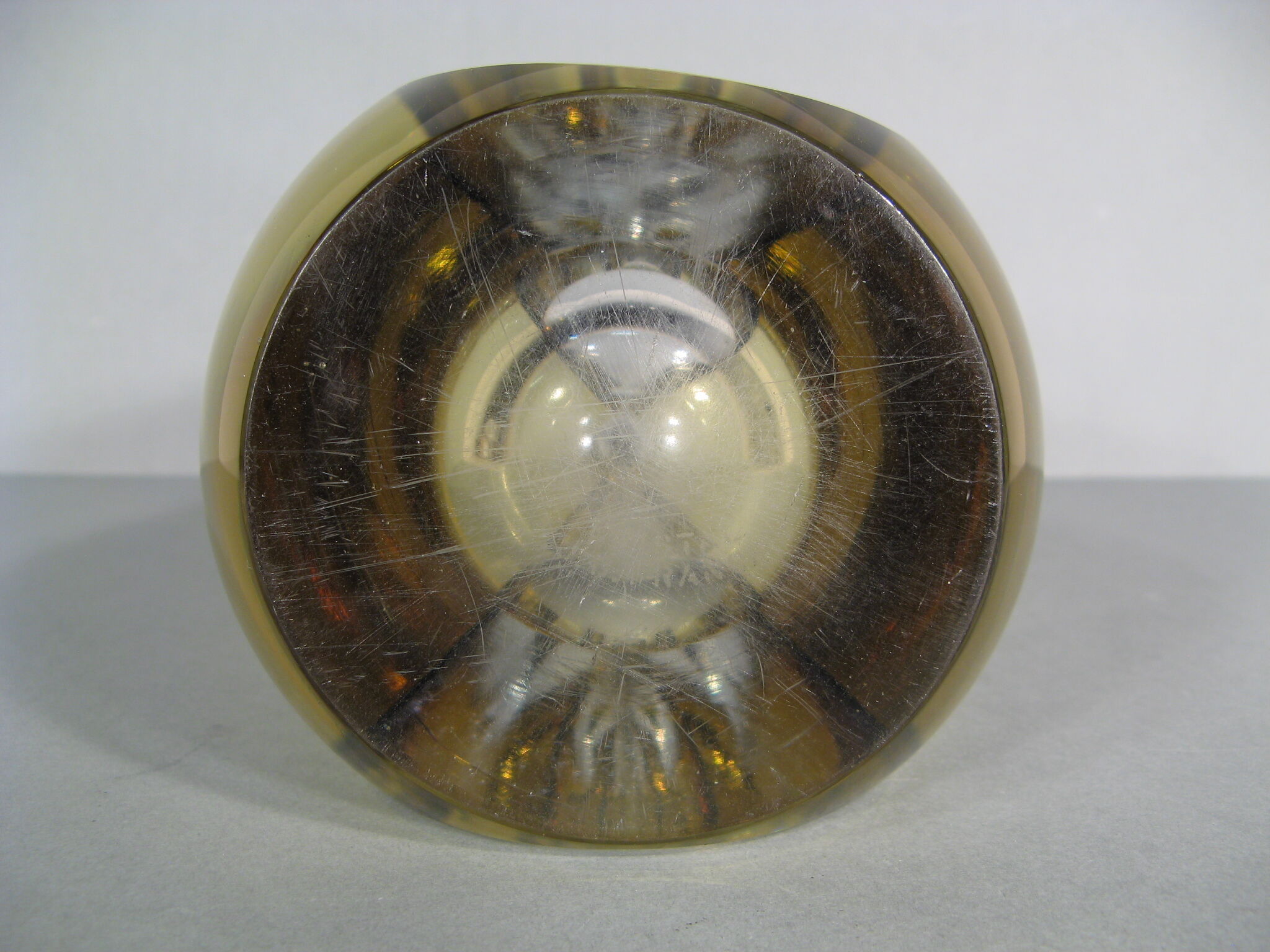 Vintage crystal vase j.b france 1970s