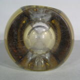 Vintage crystal vase j.b france 1970s
