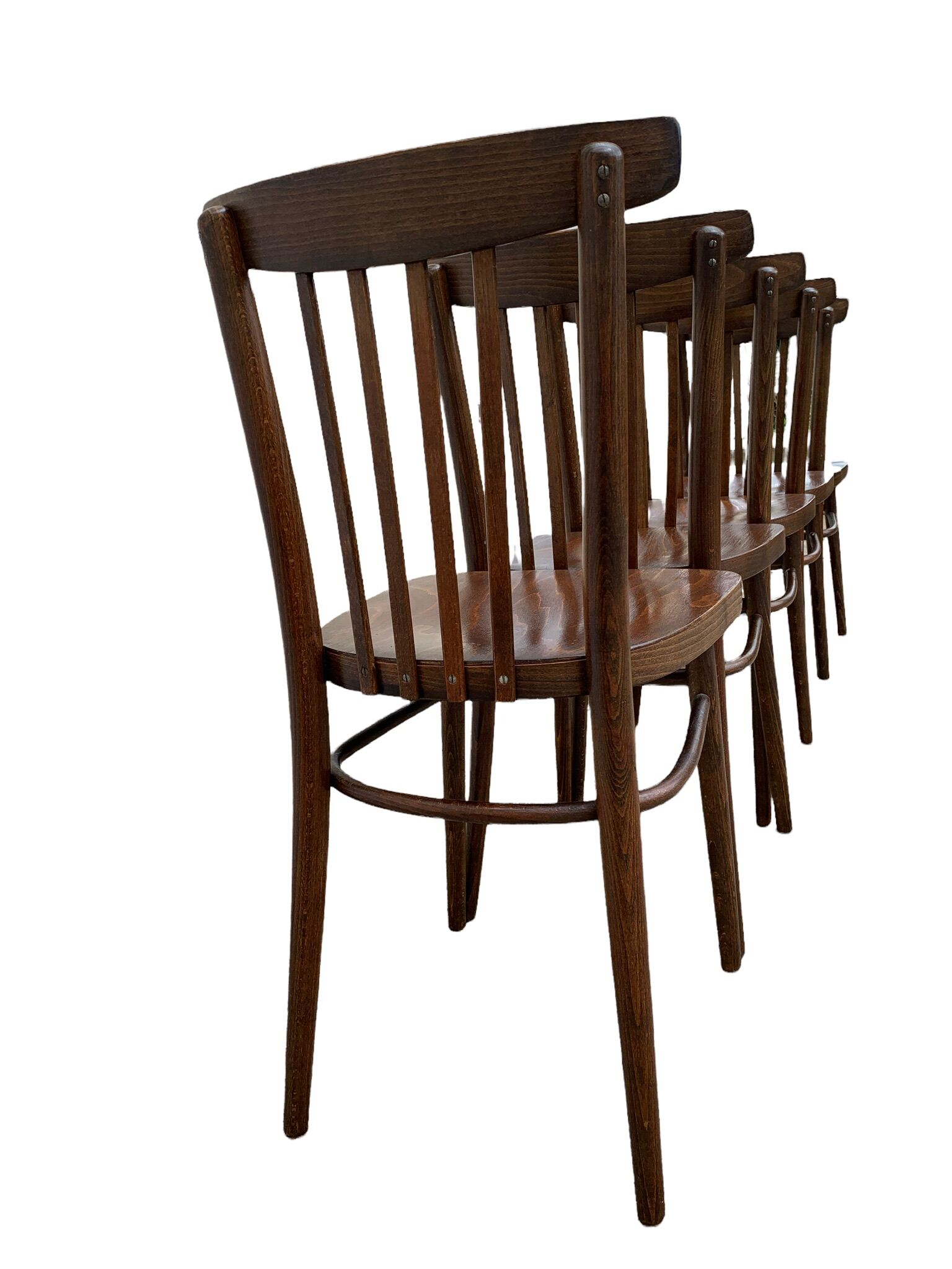 Bistro chairs 1950 made in Czechoslovakia