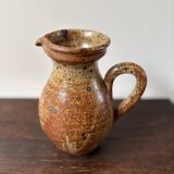 Vintage pyrite stoneware pitcher