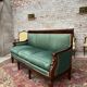 Mahogany bench in empire style xix th century