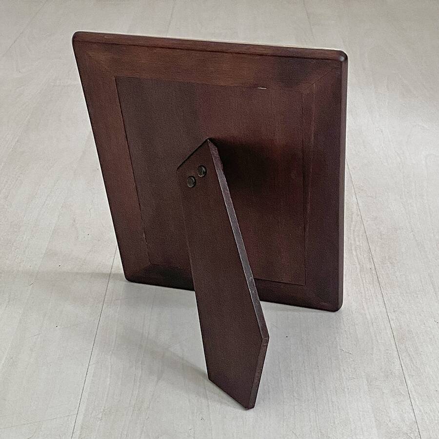 Photo frame to stand in 925 silver italy 60's