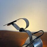 80s clip-on aluminum spotlight