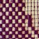Vintage Romanian carpet floral design brown on yellow background 251x150cm