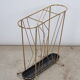 Golden metal umbrella door