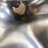 Black ceramic trinket bowl 1950