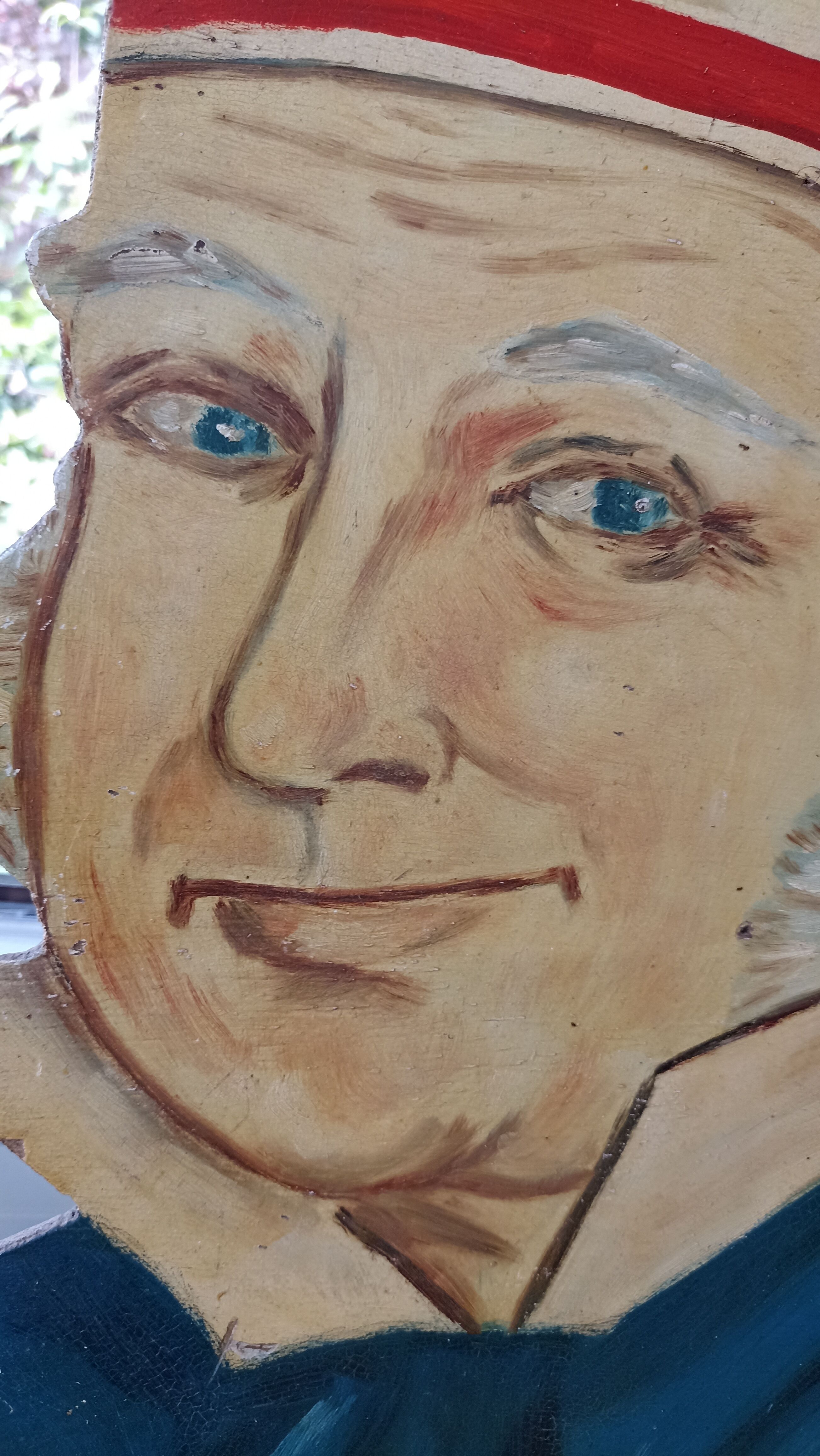 Wooden restaurant sign - 1950