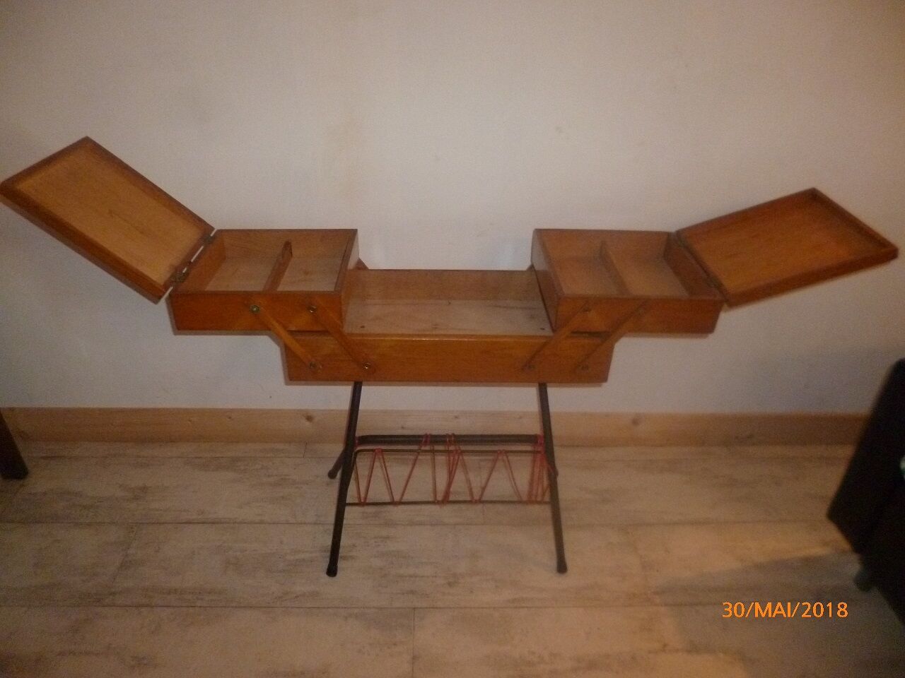 Worker scoubidou 1960 scandinavian style