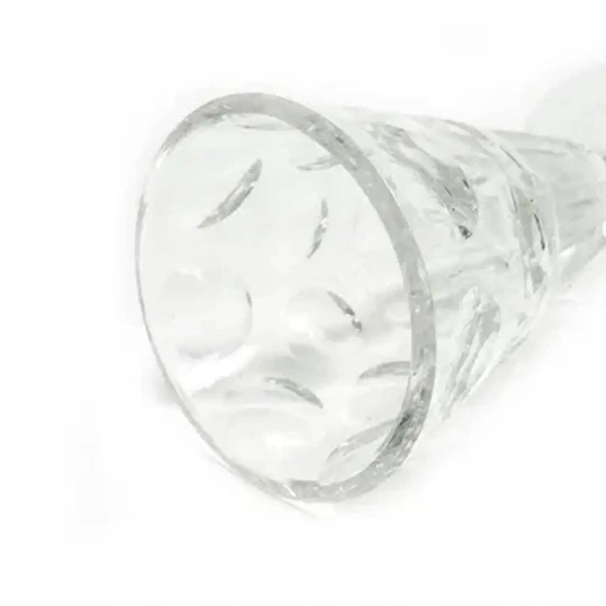 Biedermeier goblet, crystal, Bohemia, Czech Republic, 19th century