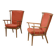 Paire de fauteuils éventail Baumann 1960’s
