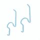 Taka coat hooks by Cesare Rota Nodari for Acerbis, 1970s, set of 2