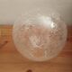 Pair of vintage globe wall lights with bubbled glass by INDA design Space Age