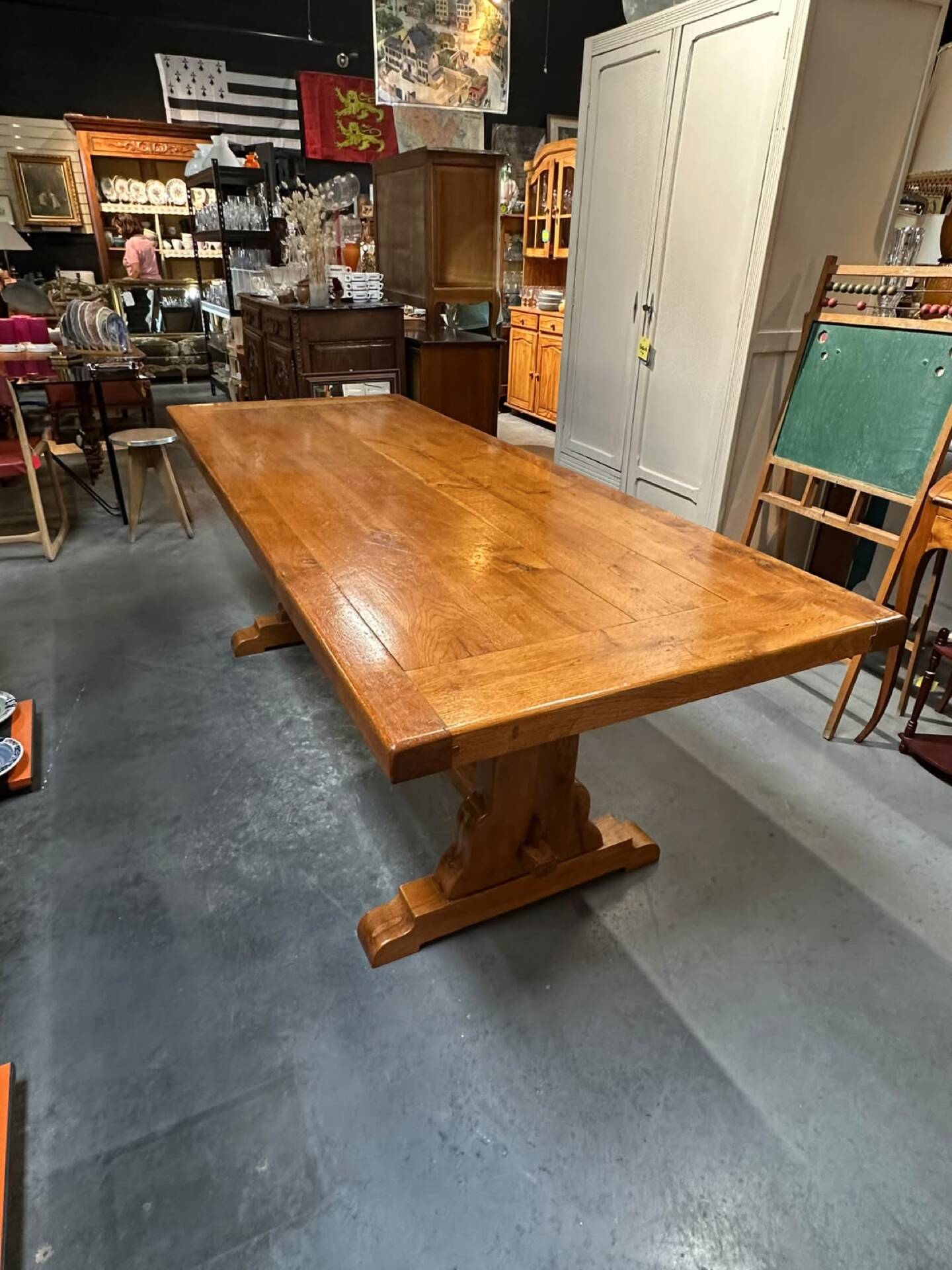 Table monastère chêne massif