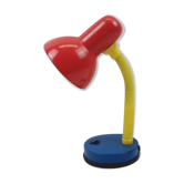 35cm blue, yellow and red desk lamp