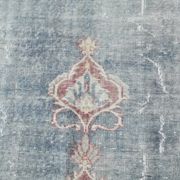 8x11 Light Navy Blue Classic Turkish Vintage Rug, 239x333Cm