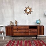 Vintage sideboard TV/hifi cabinet in rosewood 1960s
