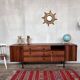 Vintage sideboard TV/hifi cabinet in rosewood 1960s