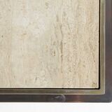 Travertine coffee table by Belgo Chrom