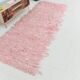 3x10 Soft Pink Wool Moroccan Runner Rug, 110x311Cm SK 70367