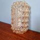 Amber bubble glass wall light, design Helena Tynell, 1970