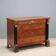 Ancient Empire commode in walnut and bronze, Italy, 19th century.