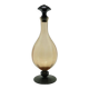 Art Deco decanter, pink glass, Poland, 1930s.