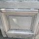 French window with two leaves in solid oak XX century