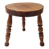 Tabouret tripode vintage
