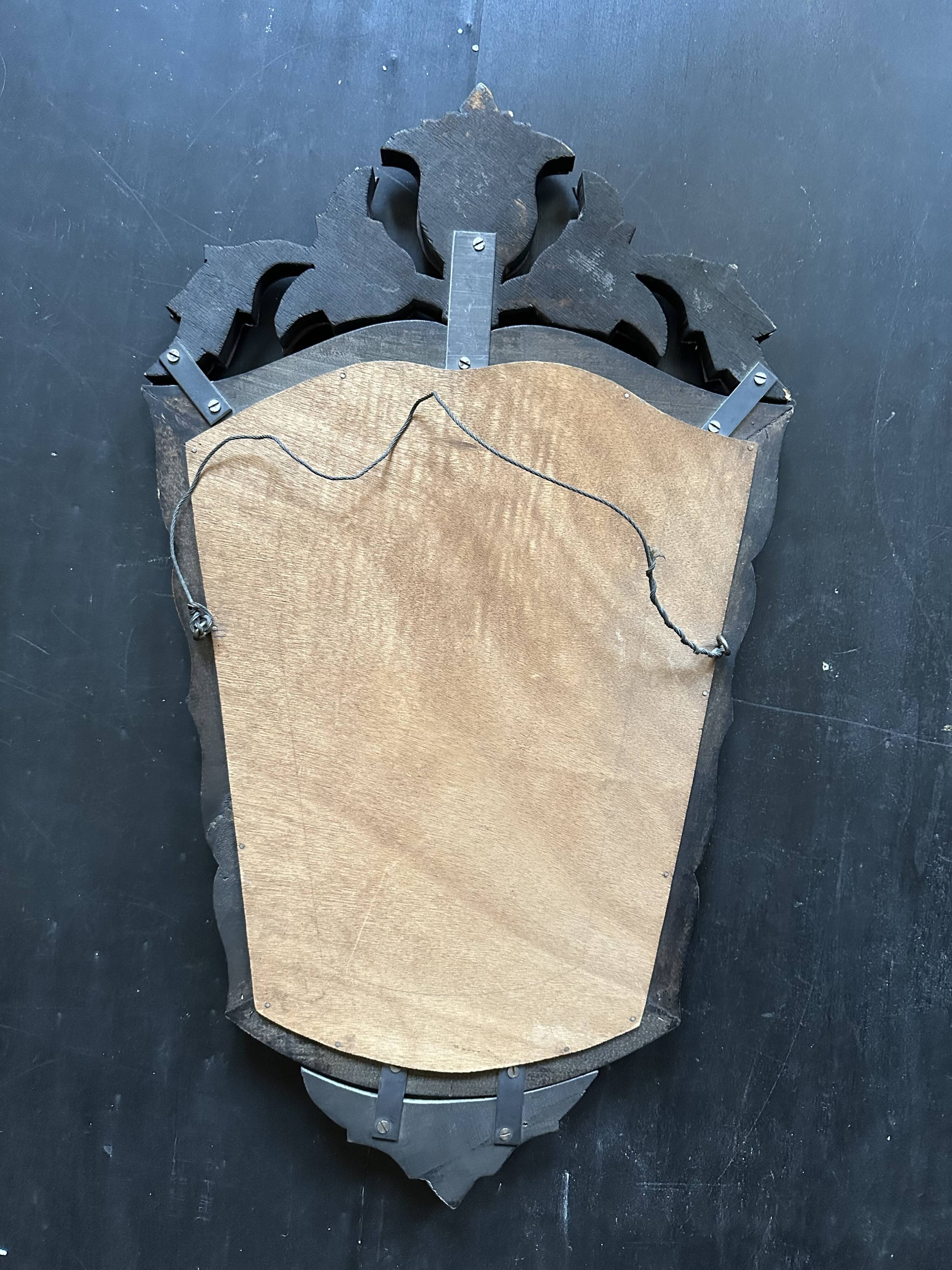 Venetian mirror made of Murano glass, early 20th century.