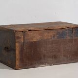Antique folk art style trunk (1838) #46