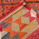 Tapis Couloir Turc Géométrique, Tapis Tribal Vintage, 87x366 Cm