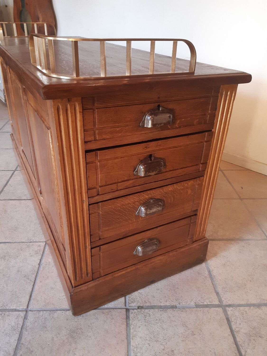 Countertop furniture 8 drawers kitchen island