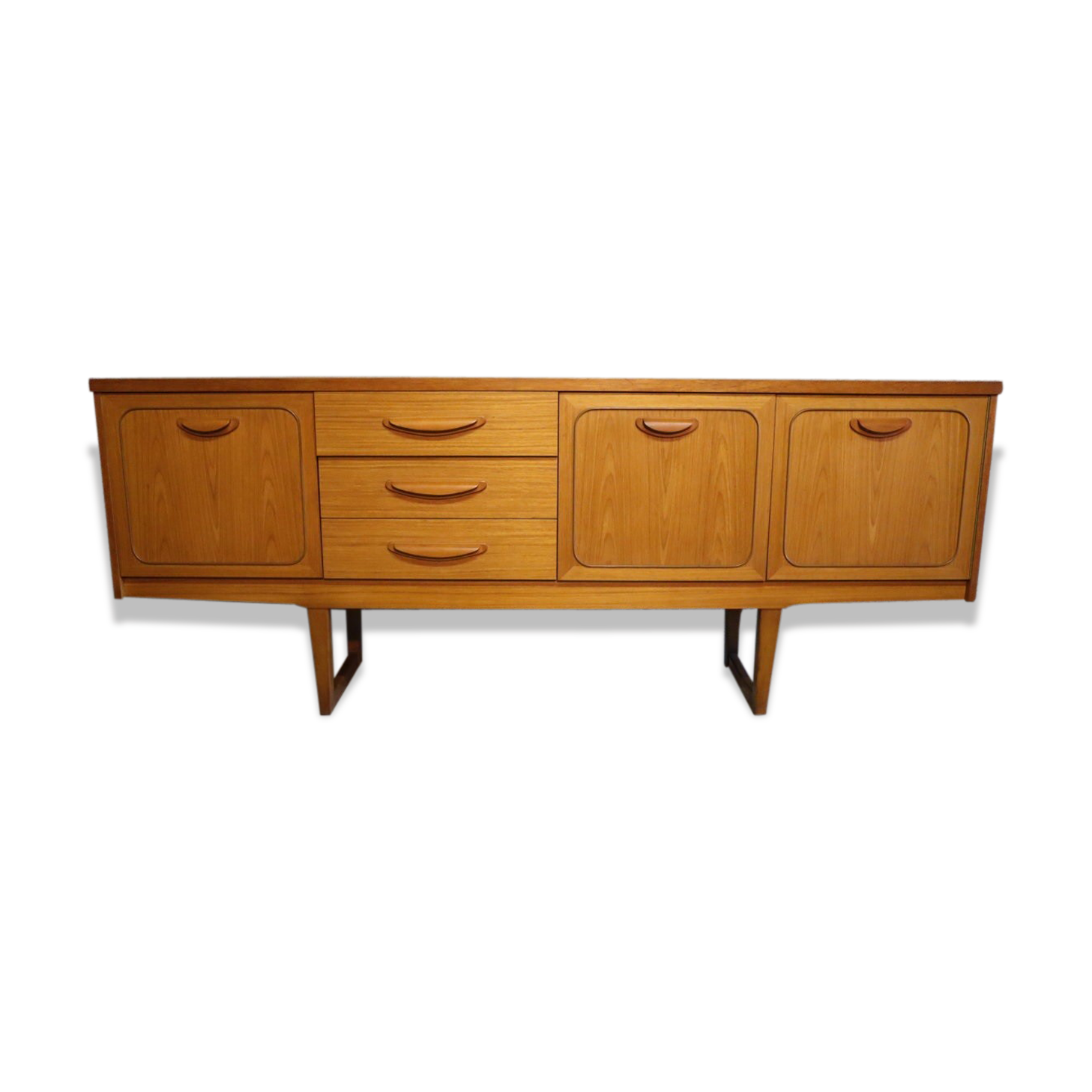 Scandinavian sideboard in blond wood 1960